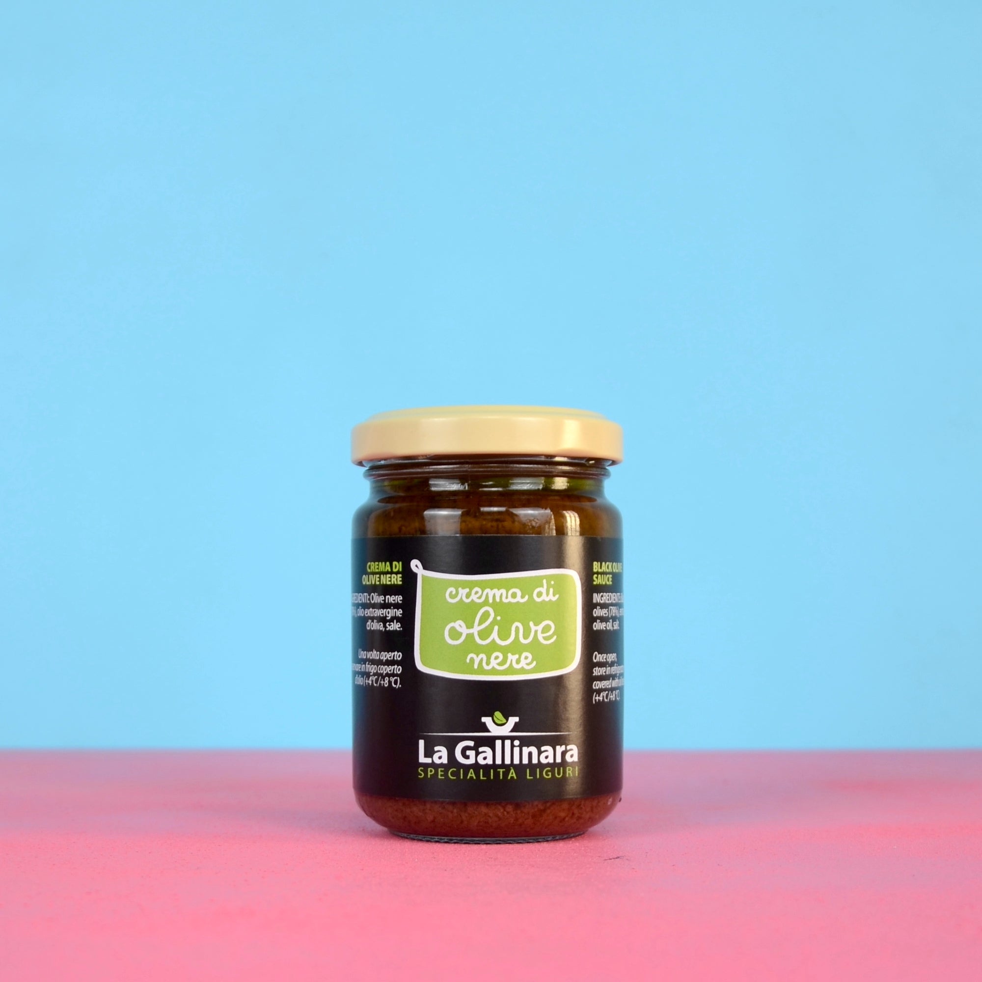 Crema di olive nere La Gallinara - 130 g