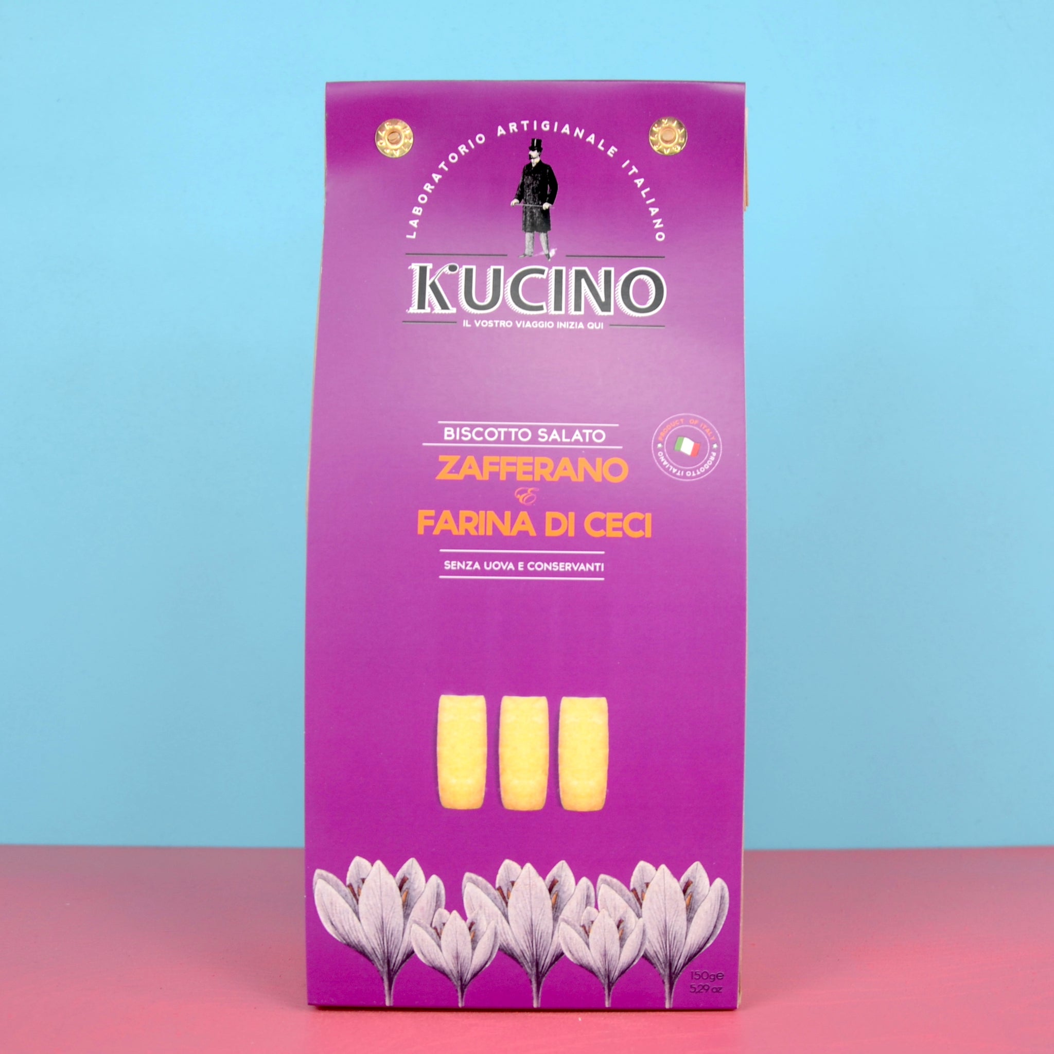 Biscotti allo zafferano Kucino - 150 g