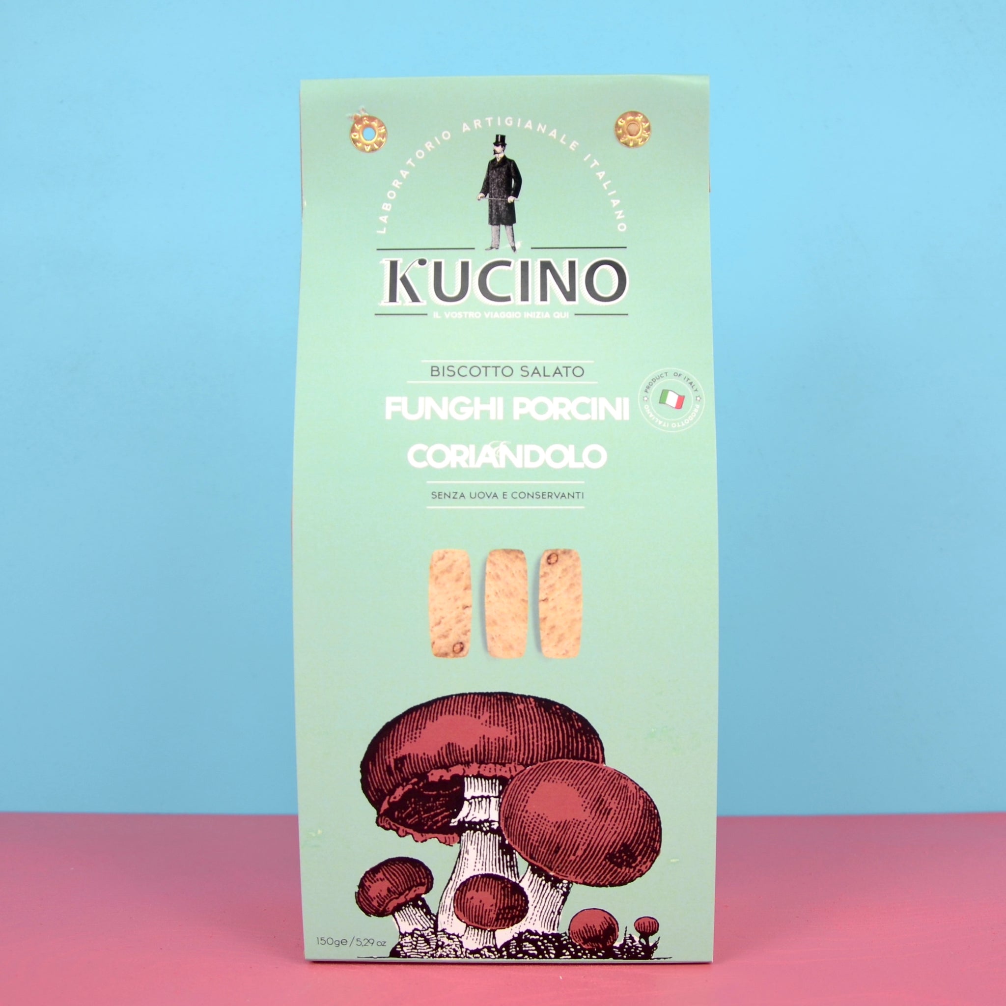 Biscotti ai funghi porcini Kucino - 150 g