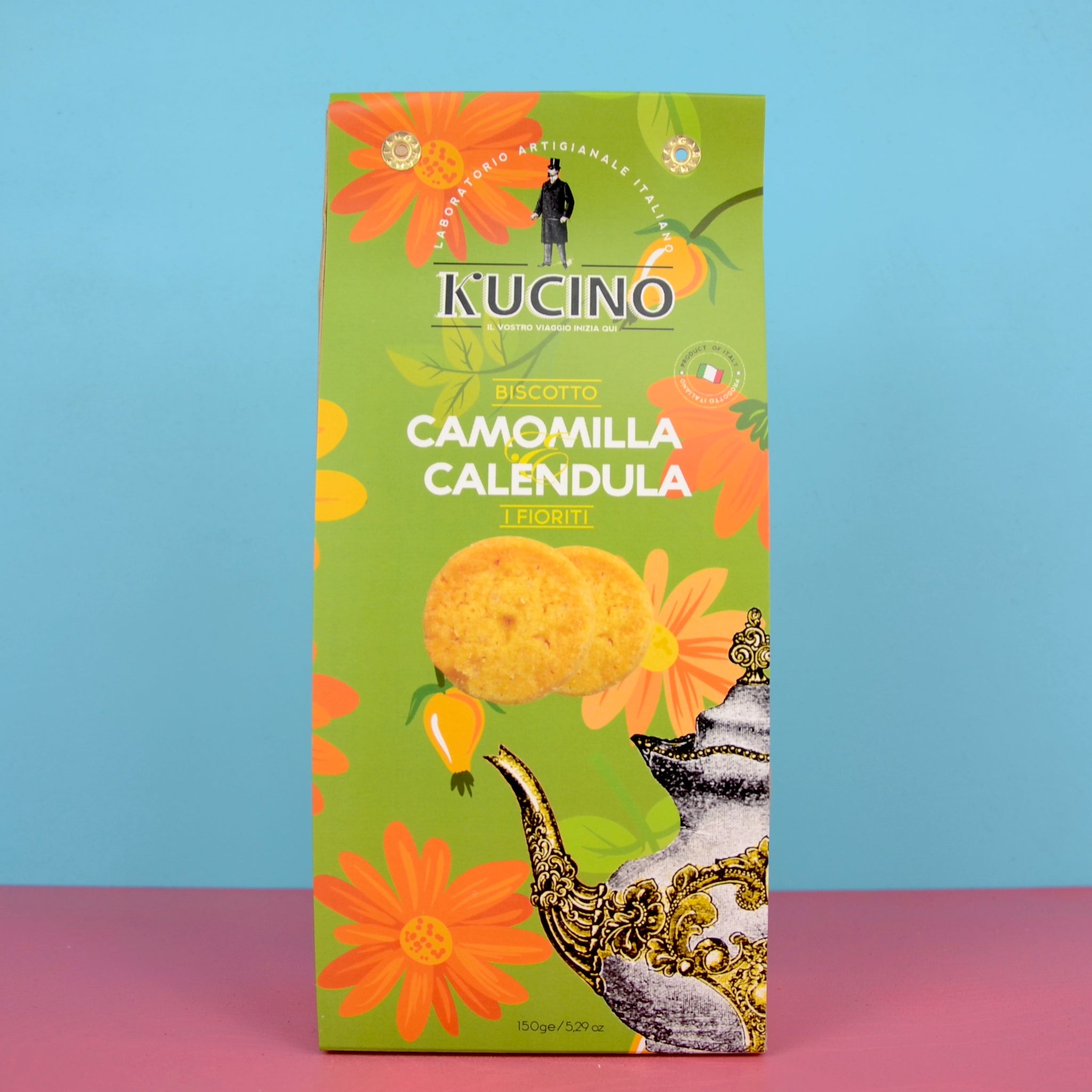 Biscotti alla camomilla e calendula Kucino - 150 g