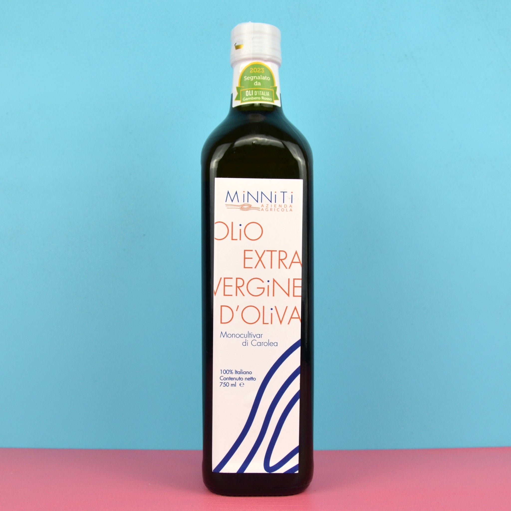 Olio EVO monocultivar di Carolea 750 ml Olio Minniti - 750 ml