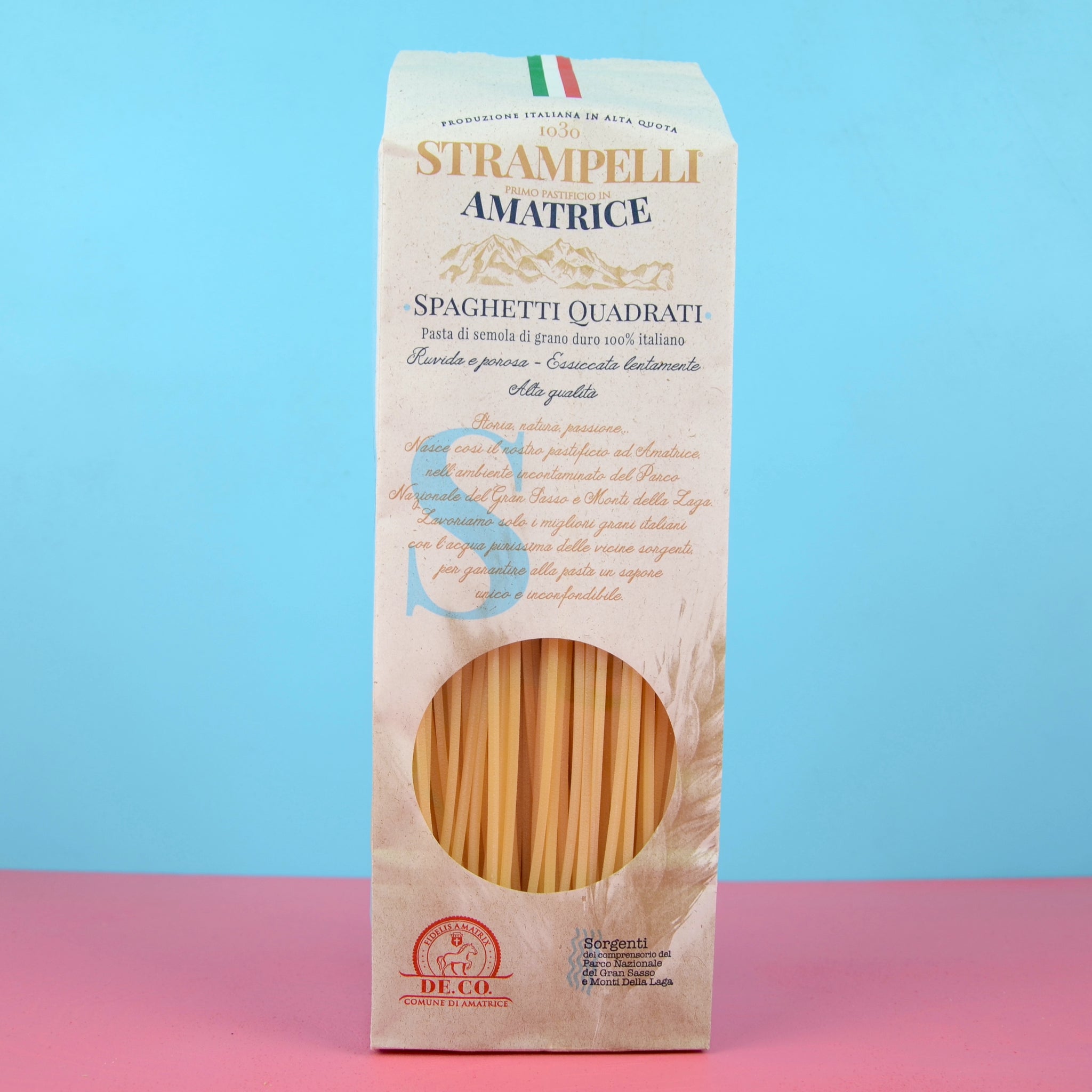 Spaghetti quadrati Strampelli - 500 gr