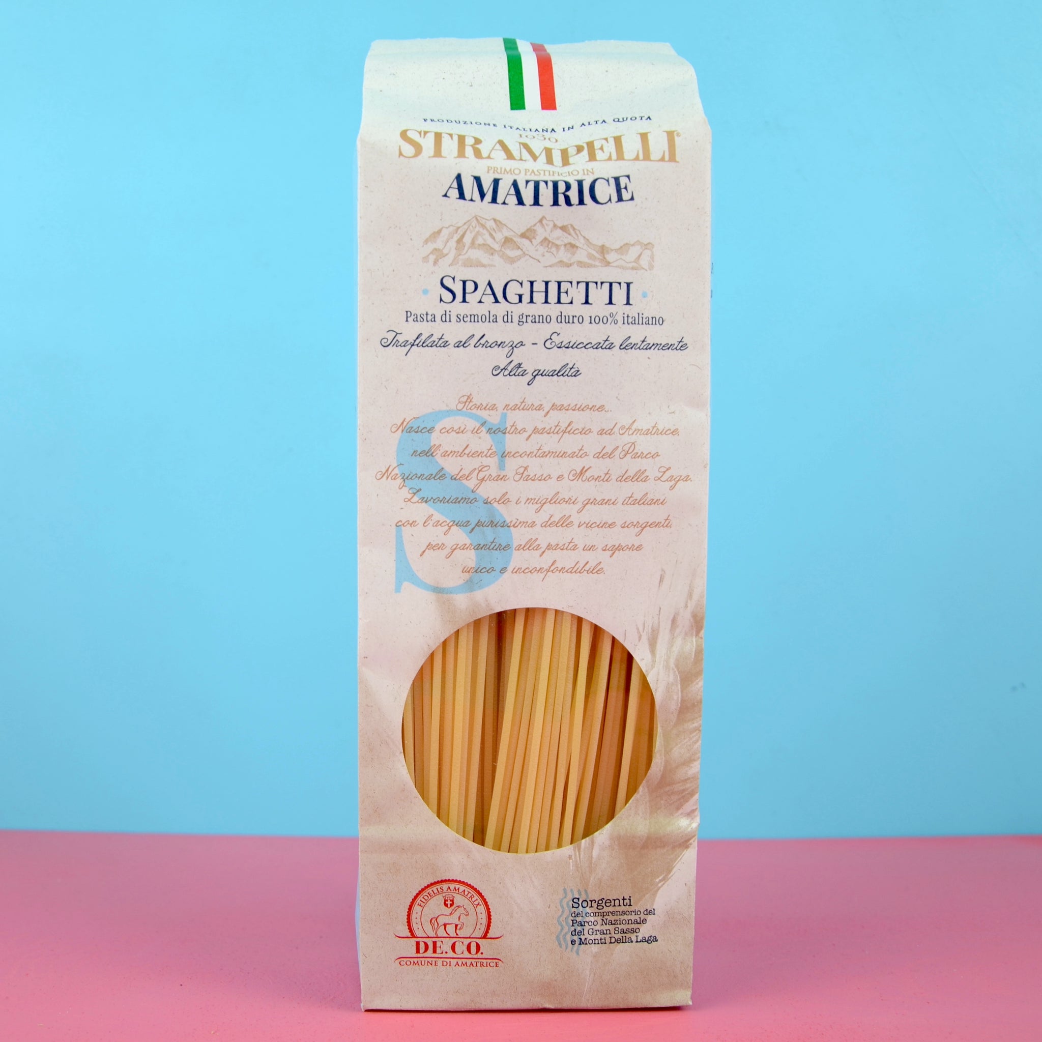 Spaghetti con archetto Strampelli - 500 gr