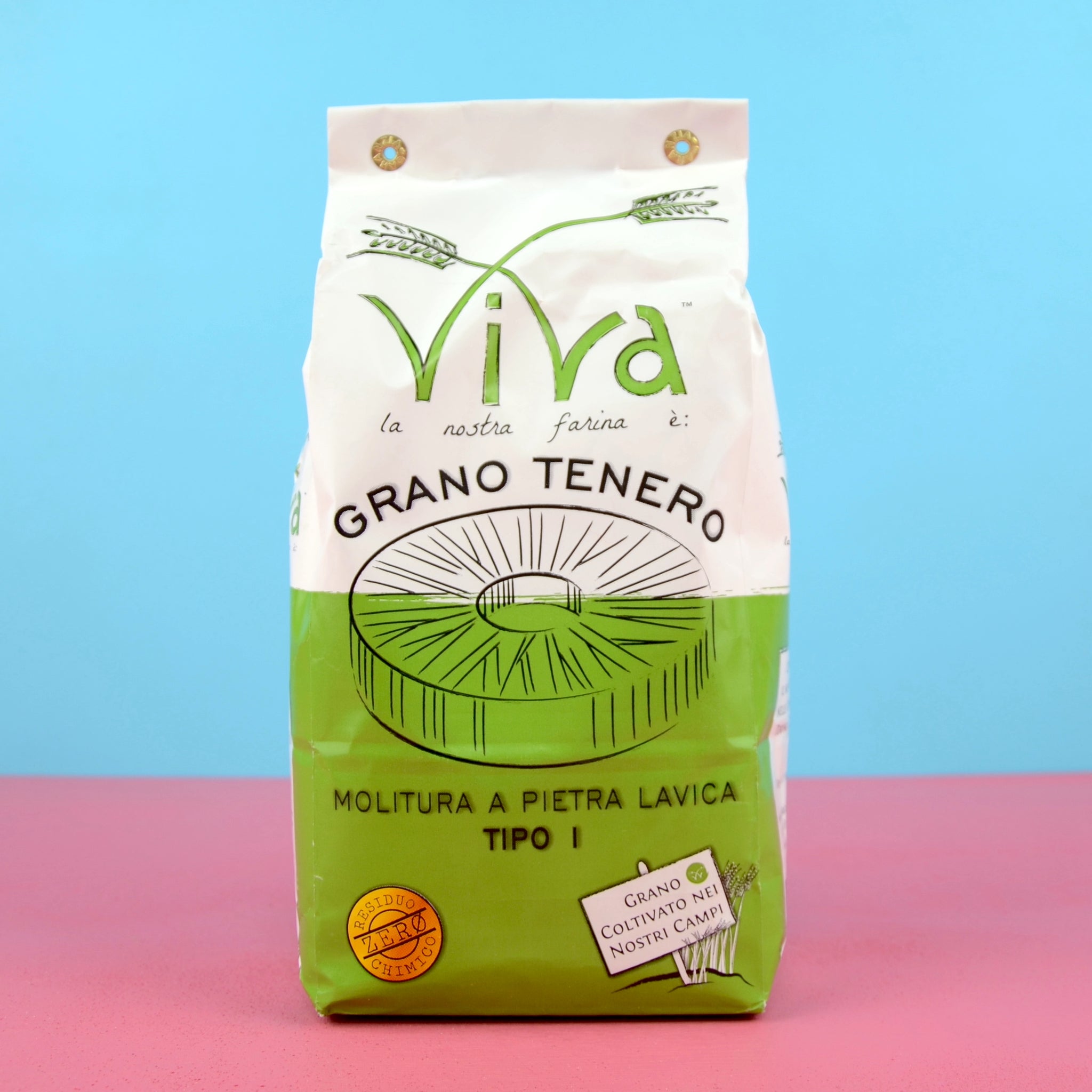 Farina di Grano Tenero Tipo 1 Verde - Media ViVa - 1 Kg