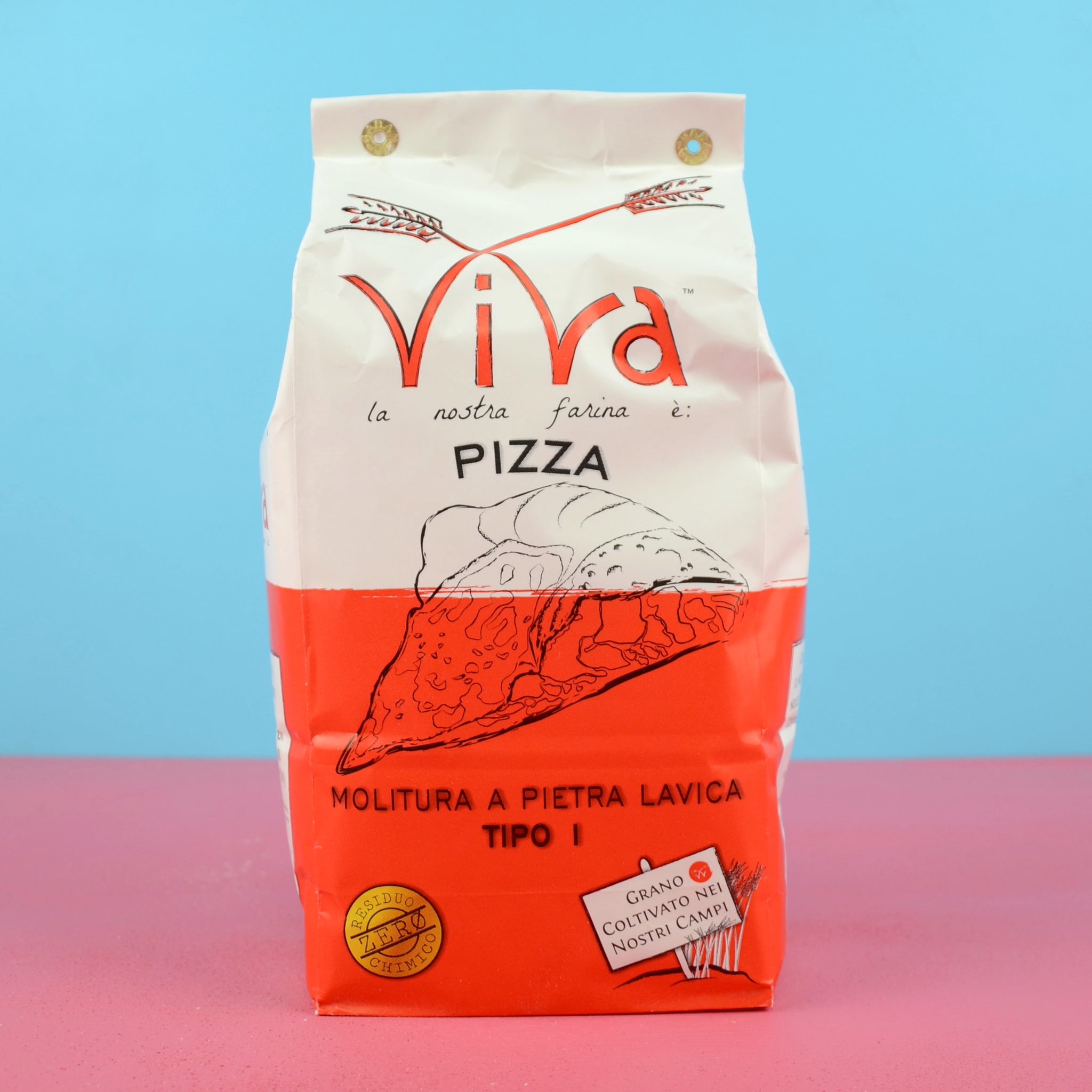 Farina di Grano Tenero Tipo 1 Rossa - Forte ViVa - 1 Kg