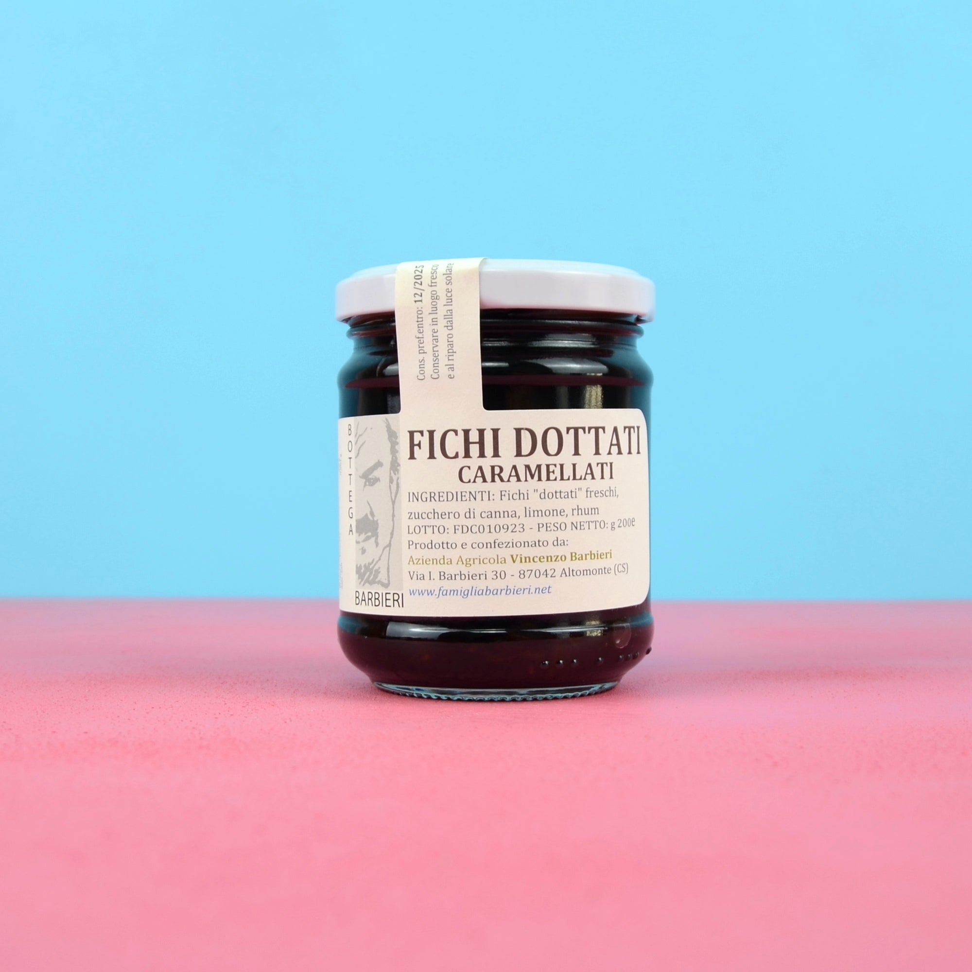 Fichi dottati caramellati al rum Bottega Barbieri - 200 gr