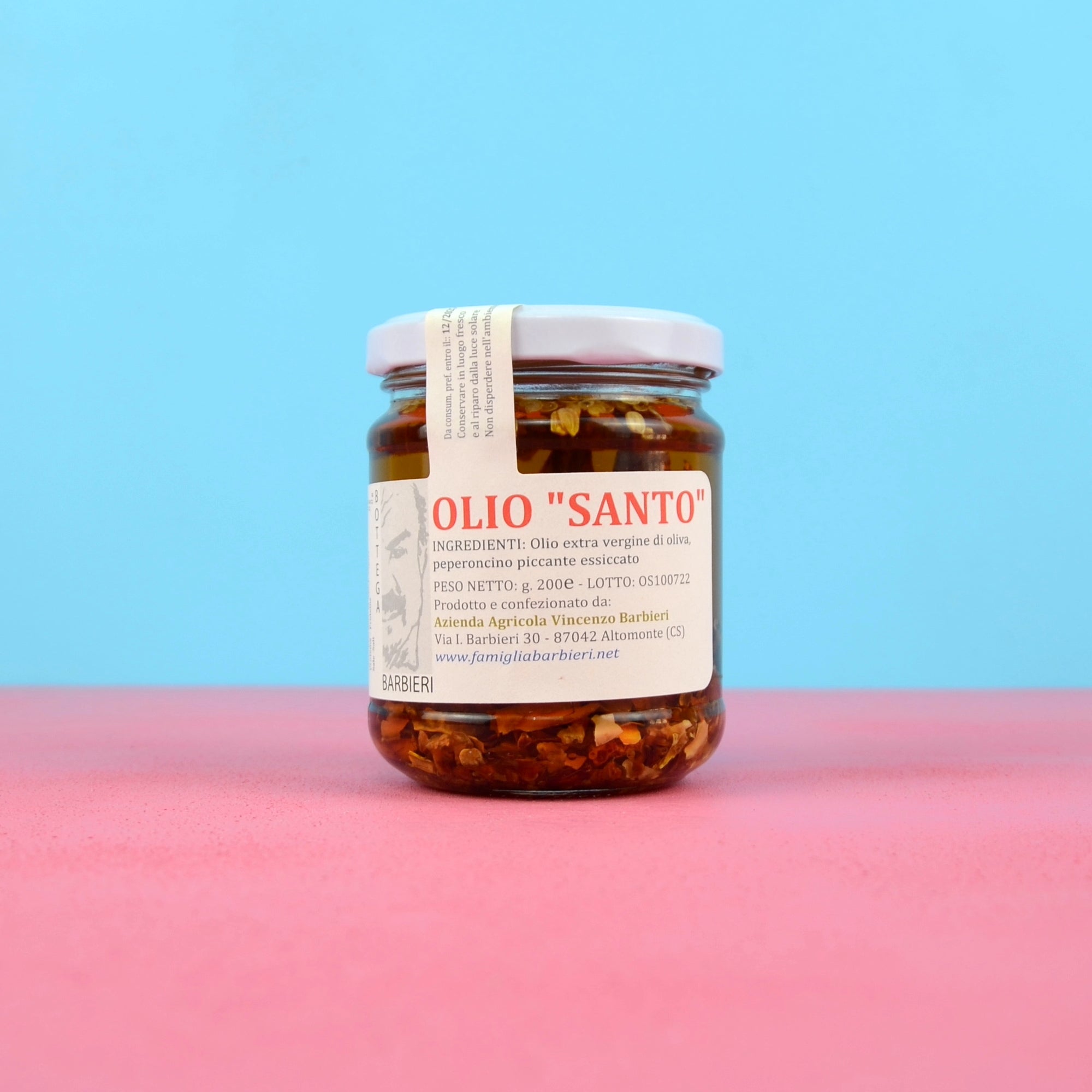 Olio "Santo" Bottega Barbieri - 200 g